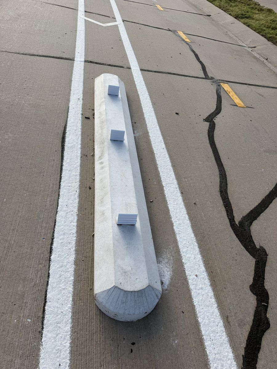 Route photo 108: South Concrete Barrier 66, No visible damage